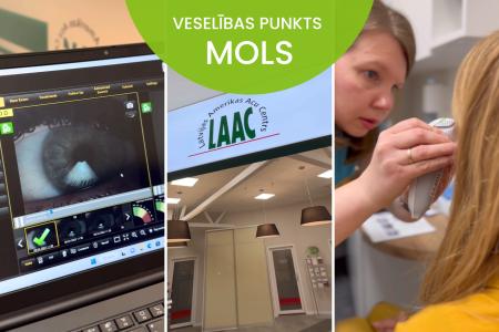 JAUNUMS! Jauna klīnikas filiāle t/c Mols – VESELĪBAS PUNKTS “MOLS”